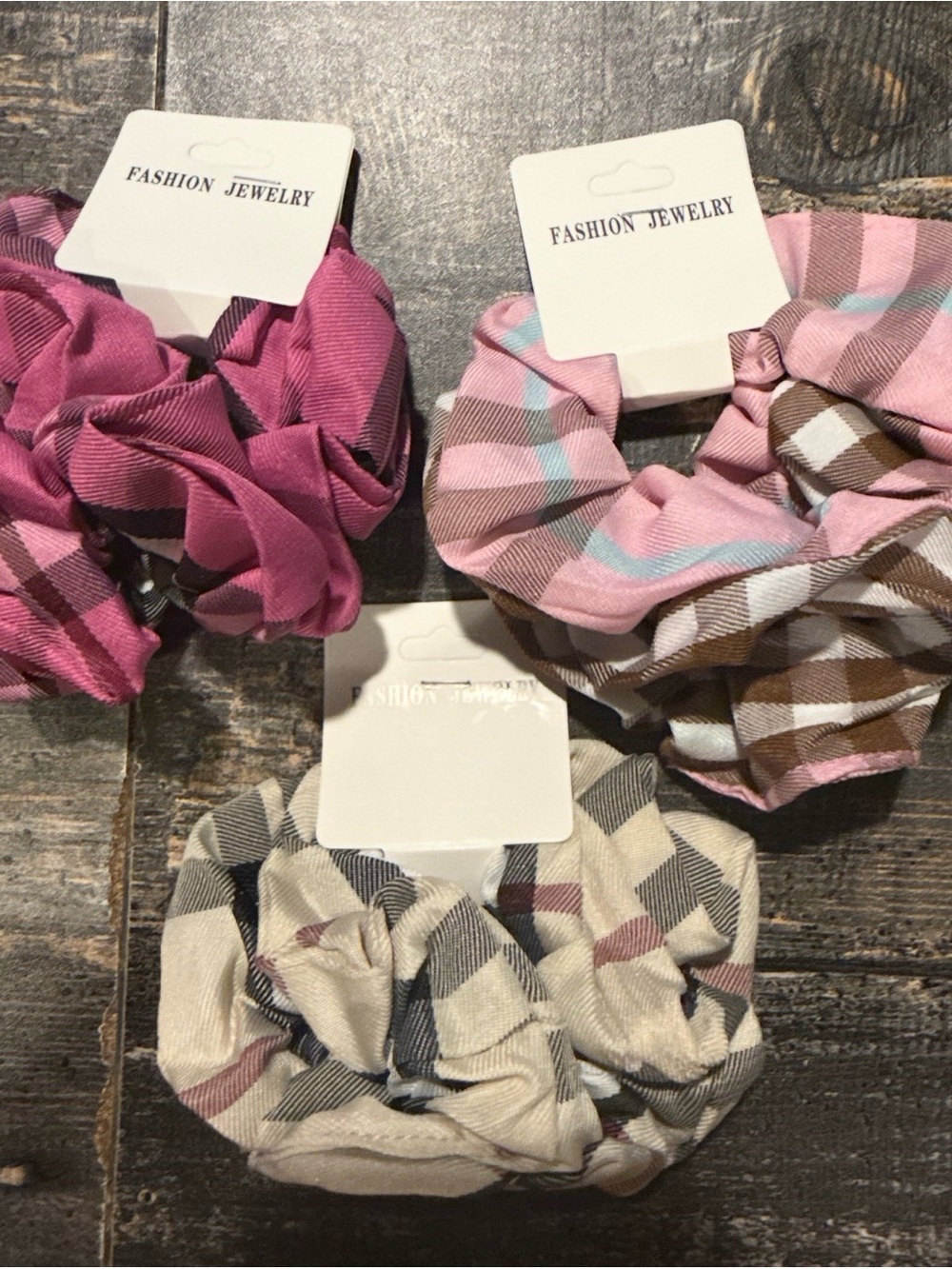 Inspired scrunchies - 3 sets!